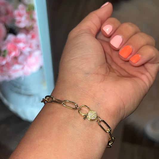 Chain Link Bracelet [18k Gold Filled]