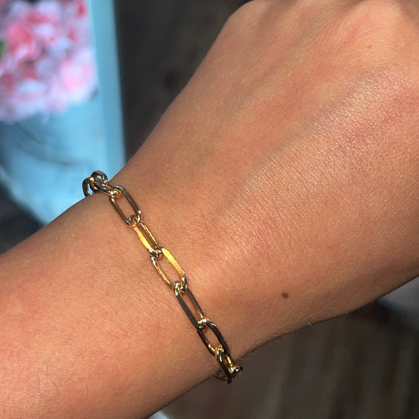 Chain Link Bracelet [18k Gold Filled]