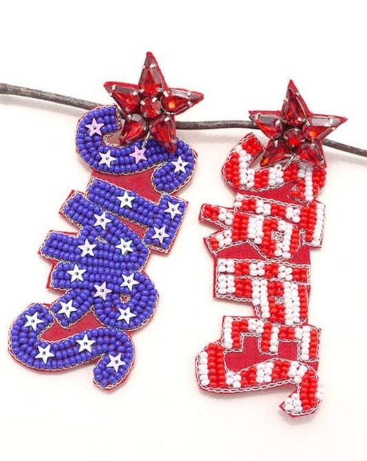 Stars and Stripes Earrings