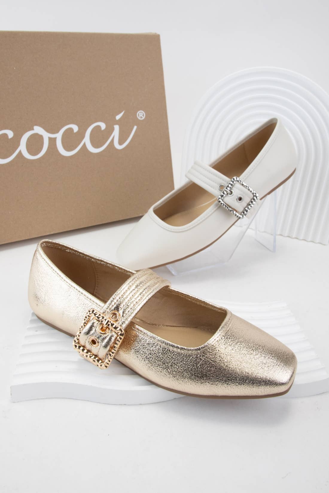 Ballet Style Flats [Gold]